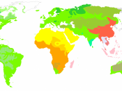 Current distribution of Human Language Families For larger map, scroll towards end of article.