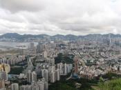 English: Full view of Kowloon and Hong Kong