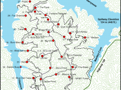 English: map of the quail ridge reserve wireless mesh network