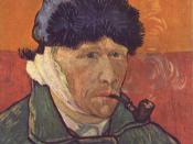 Self-portrait with Bandaged Ear, January 1889 Oil on canvas, 51 × 45 cm Private Collection (F529)