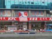 English: A KFC in Mongol, Chinese and English in Hohhot, Inner Mongolia