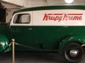 English: Krispy Kreme delivery truck.