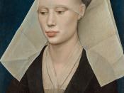 English: Rogier van der Weyden. Portrait of a Lady, c. 1460