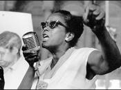 English: Image of Ella Baker, an African American civil rights and human rights activist.