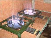 wg3 Biogas cooker at Gachoire Girls High school, Kiambu, Kagwe District, Kenya