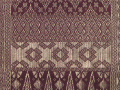 Minangkabau Songket cloth. Photo by Peggy Reeves Sanday, released under Creative Commons License.