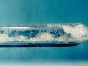 English: Uranium hexafluoride crystals sealed in an ampoule, from http://web.ead.anl.gov/uranium/about/index.cfm