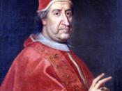 Pope Clement XI (1649–1721), whose 1713 bull Unigenitus condemned Quesnel and the Jansenists.