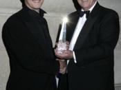 English: Rob Leslie-Carter was named 'Project Manager of the Year' at the 2003 UK Association for Project Management awards