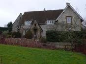 English: Thomas Hardy Locations, First School, (2) Hardy's first school in the village, now a house.