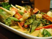 Thai Seafood Curry Dish
