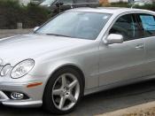 2009 Mercedes-Benz E350 photographed in Silver Spring, Maryland, USA. Category:Mercedes-Benz W211 (facelift)