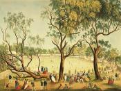 Melbourne Cricket Ground, 1 January 1864