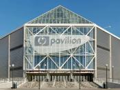 English: The HP Pavilion is a sports venue in San Jose, California, best known as the home of the San Jose Sharks (pro hockey), but also hosts the SAP Open (men's tennis tournament) and San Jose SaberCats (arena football). It hosts about 160 events a year