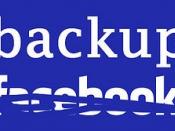 backup facebook
