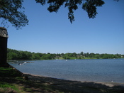 Wethersfield Cove (Connecticut River), Wethersfield, Connecticut, USA.