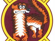 A weasel, nicknames Willie, figured prominently in many official and unofficial Wild Weasel patches and logos.
