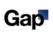 English: GAP's new corporate logo