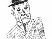 Sketch of W. Somerset Maugham