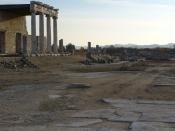 English: Stoa in the agora of Miletus.