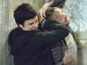 Steven attacks his stepfather Ian (2007).