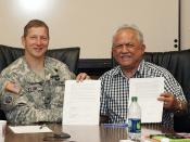USACE, Lummi Nation meet for final signatures