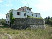 English: Barracks in Gombo, San Rossore, Pisa, Tuscany, Italy Italiano: Caserma abbandonata presso il Gombo, in San Rossore (PI)