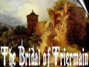 English: This cover art was designed for Walter Scott's narrative poem: The Bridal of Triermain.