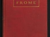 Cover of first edition of Ethan Frome