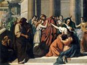 Oedipus Separating from Jocasta