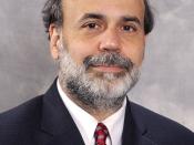 Ben Bernanke, chairman of the Board of Governors, The Federal Reserve Board, USA.