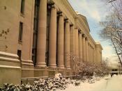 Harvard Law School Langdell Library in Cambridge, Mass.
