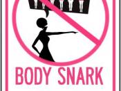 Body Snark Free Zone Sign