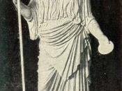 From a photograph by Fratelli D'Alessandri of the statue in the Lateran Museum. Agrippina the Younger, sister of Caligula and mother of Nero.