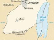 English: Map of West Bank and Gaza Strip