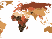 Crude death rate by country