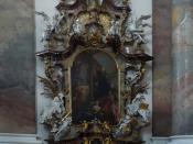 Altar of Saint Benedict of Nursia at Ottobeuren Abbey, Ottobeuren, Germany