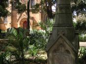 English: Camperdown Cemetery Sydney, the monument to Samuel Turton, 1817-91, Sunday School teacher of Christ Church St Lawrence
