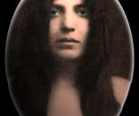 A photo graph of Leila Waddell as found in the Book of Lies