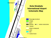 Map of Kota Kinabalu International Airport