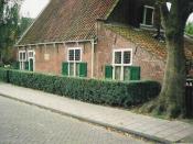 Spinoza's house in Rijnsburg from 1661-3, now a museum
