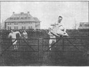 Epreuve d'athlétisme au Detroit Athletics Club en 1888 Detroit Athlétic Club in 1888