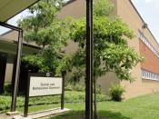 English: The Social and Behavioral Sciences building at Lamar University