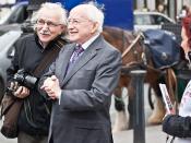 On October 29, 2011, two days after the presidential election was held, Higgins was declared President-elect of Ireland