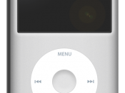 English: iPod classic front view