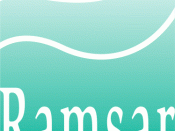 Logo of Ramsar Convention on Wetlands