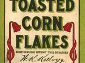 English: Very First Corn Flakes Package: http://www.kipnotes.com/CornFlakesPackageThm.jpg
