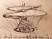 Leonardo da Vinci: Entwurf eines Helikopters