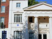 Ian Fleming's House, 22b Ebury Street, Belgravia, London.