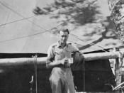 Gough Whitlam in Cooktown, Queensland in 1944